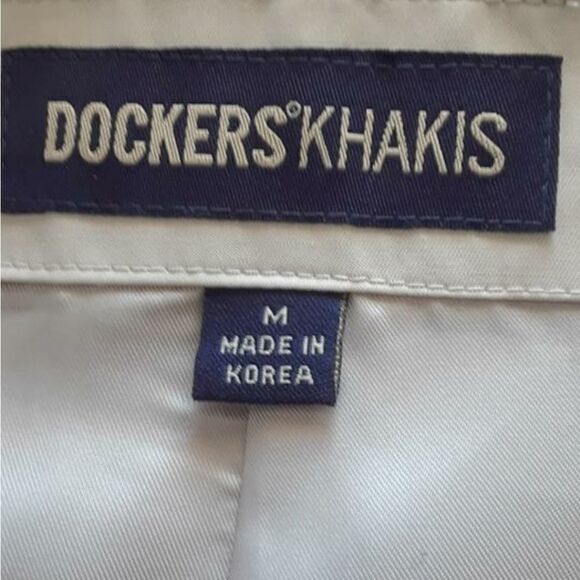 Dockers Khaki Trench Coat Medium - Picture 8 of 9